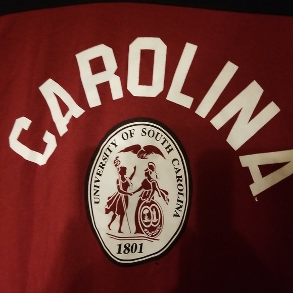 Underarmor USC CAROLINA LONG SLEEVED T MEDIUM PURCHASED FOUNDERS FIELD COLUMBIA - Picture 2 of 6